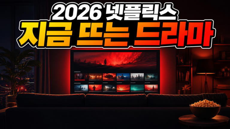 넷플릭스 최신드라마 추천 BEST 7 (2026) — 지금 볼 순위 총정리