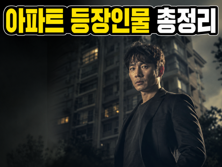 드라마 아파트 등장인물 총정리 – 지성·하윤경·박병은·문소리 인물관계도 (2026)