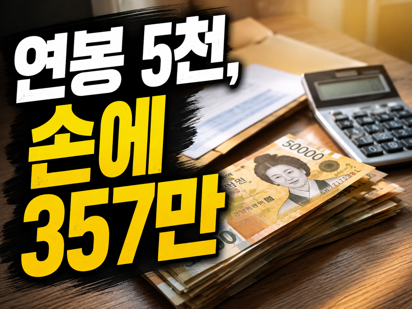 2026 연봉 실수령액표 — 4대보험 인상 반영, 연봉별 월급