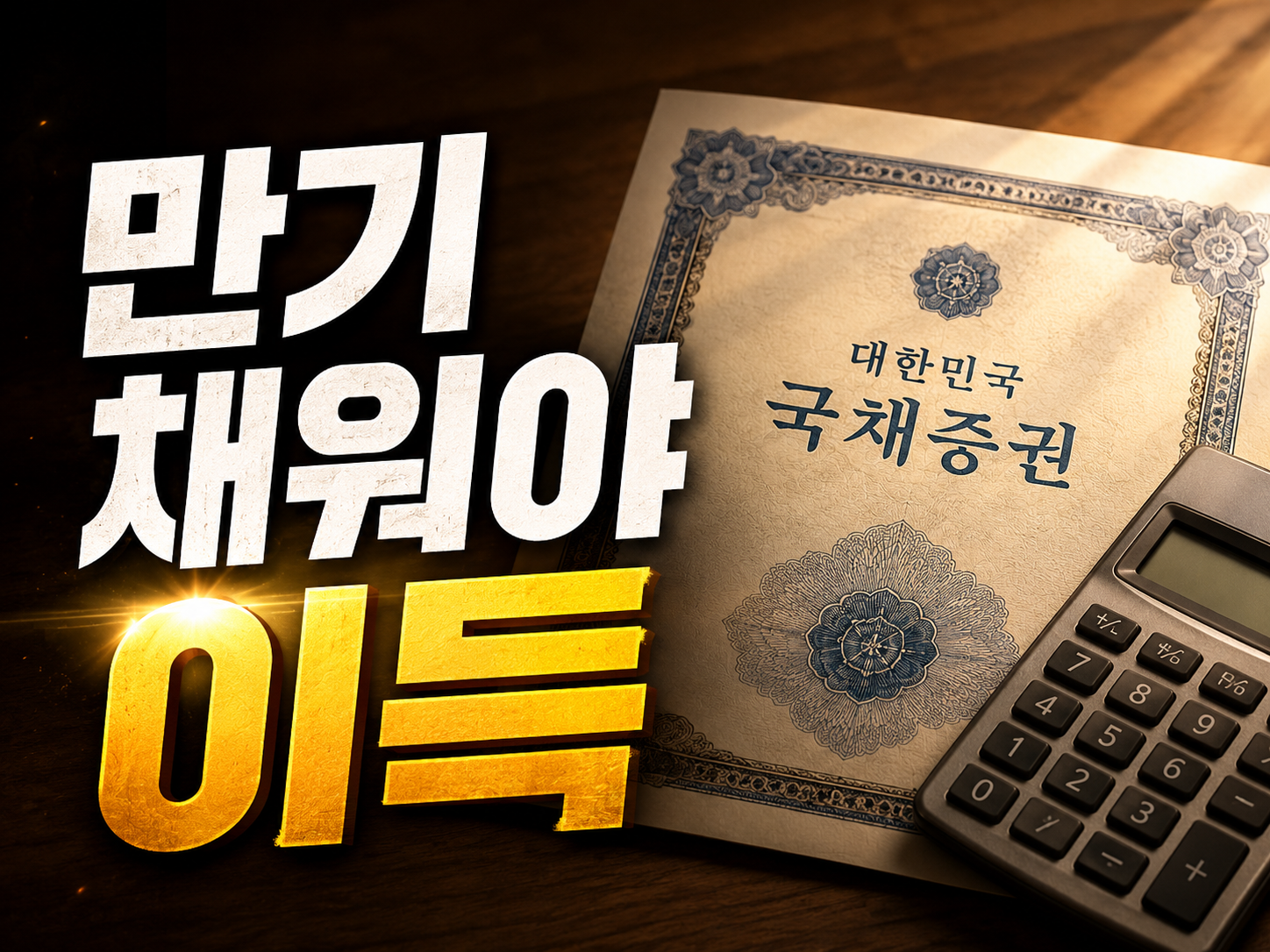개인투자용 국채 2026 — 10만원부터, 만기 채워야 이득인