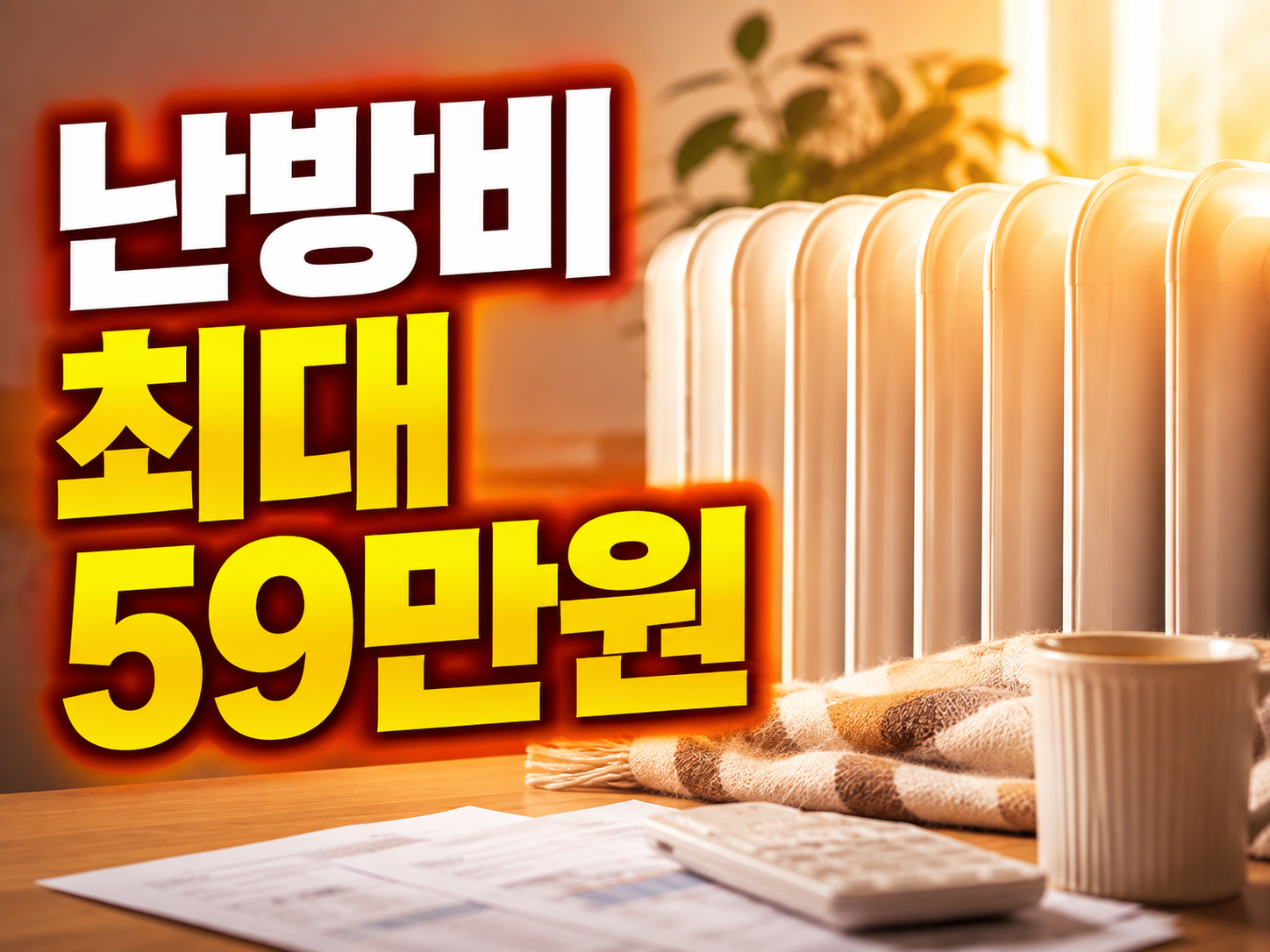 에너지바우처 2026 겨울 신청 — 난방비 최대 59만원, 대