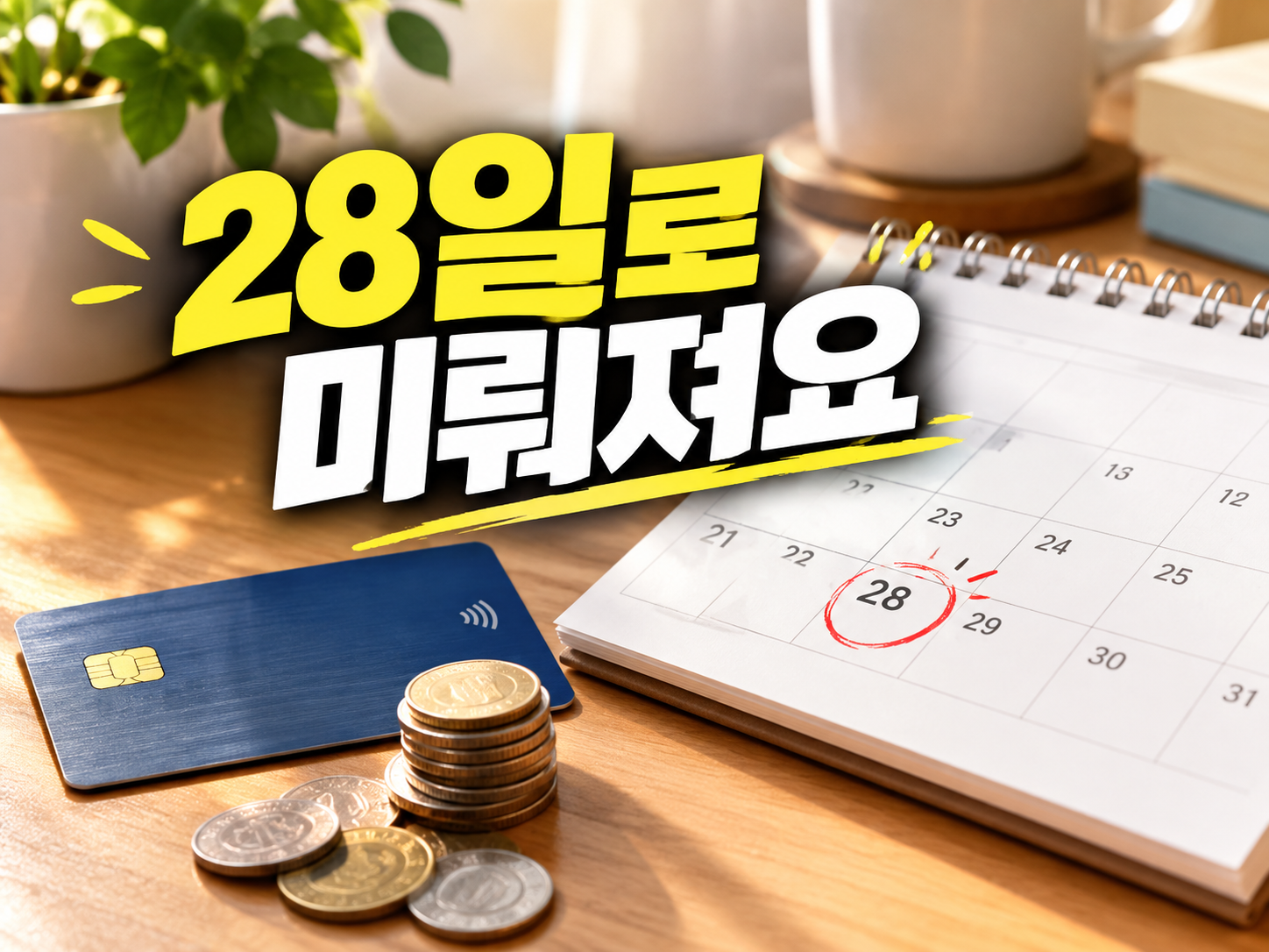 추석 연휴 카드값·대출만기, 9월 28일로 자동 연기돼요