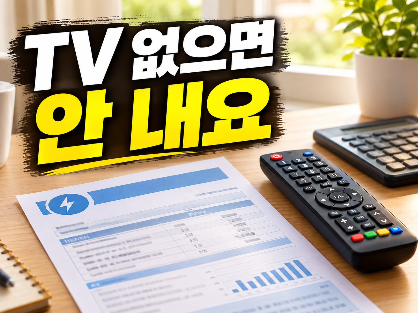 TV수신료 안 내는 법 2026 — 해지·환불·면제 대상