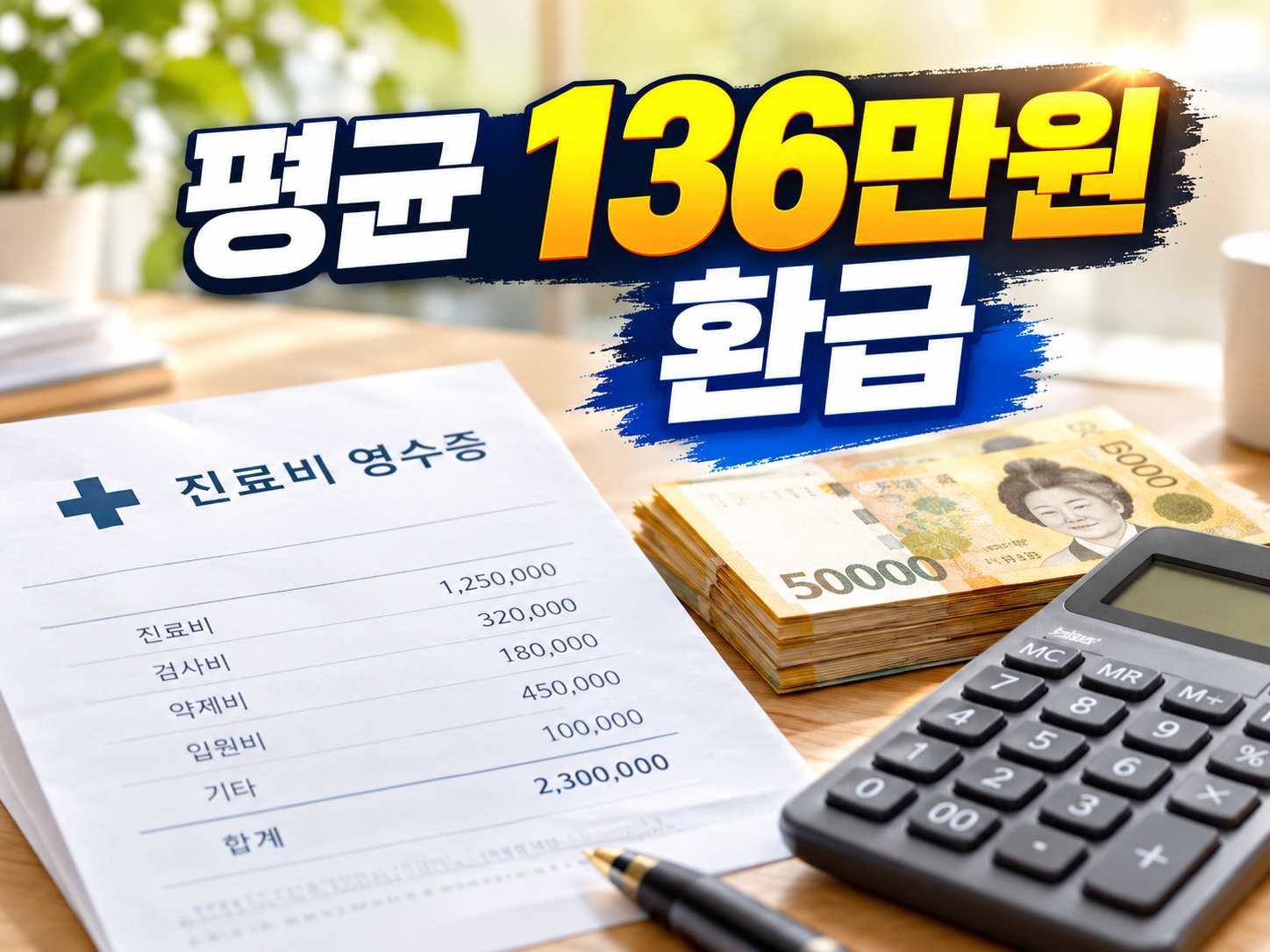 건강보험 환급금 2026 — 본인부담상한제 평균 136만원 받