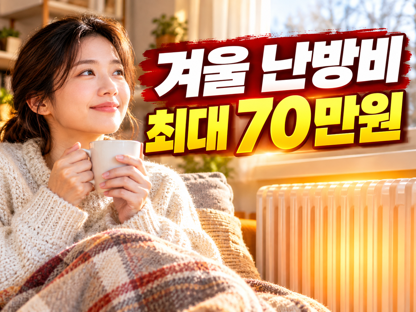에너지바우처 2026 — 최대 70만원, 대상·신청·사용기간