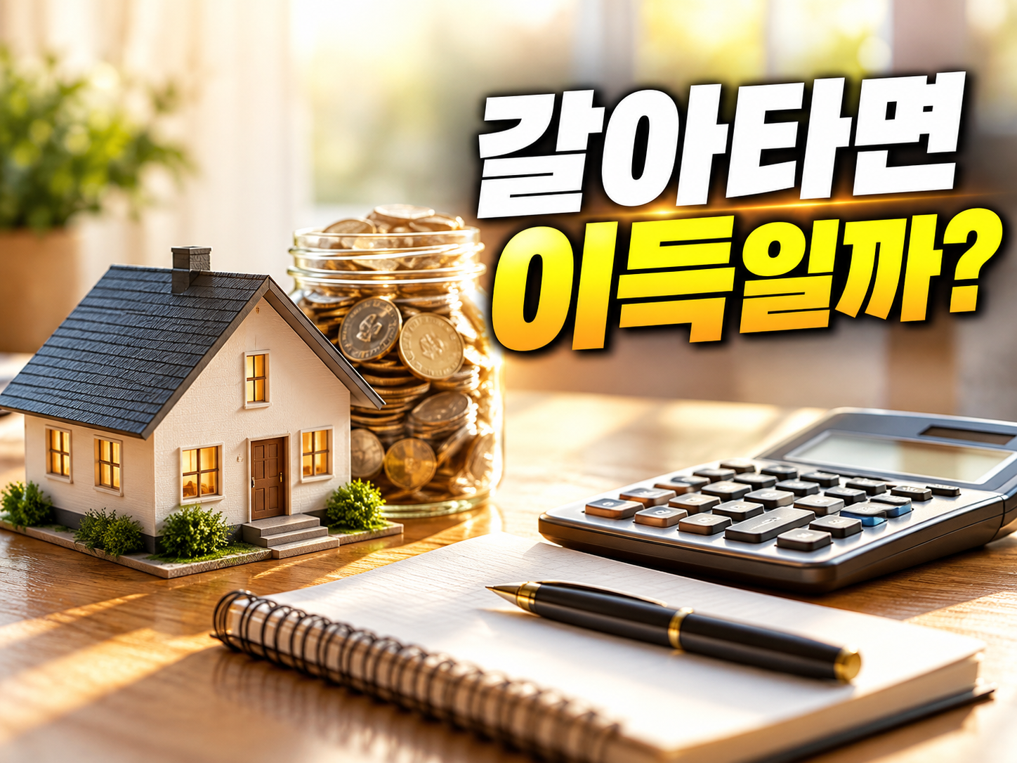중도상환수수료 2026 — 계산법·면제·갈아타기 손익 총정리