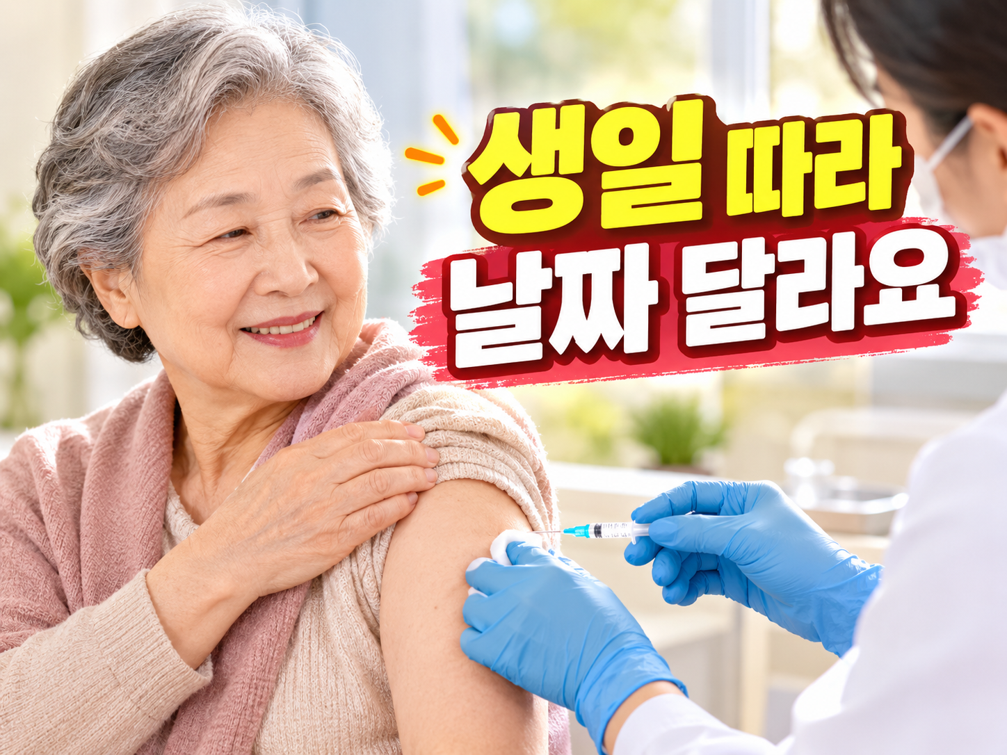 어르신 독감 무료접종 10월 6일 시작 — 연령별 날짜와 병원
