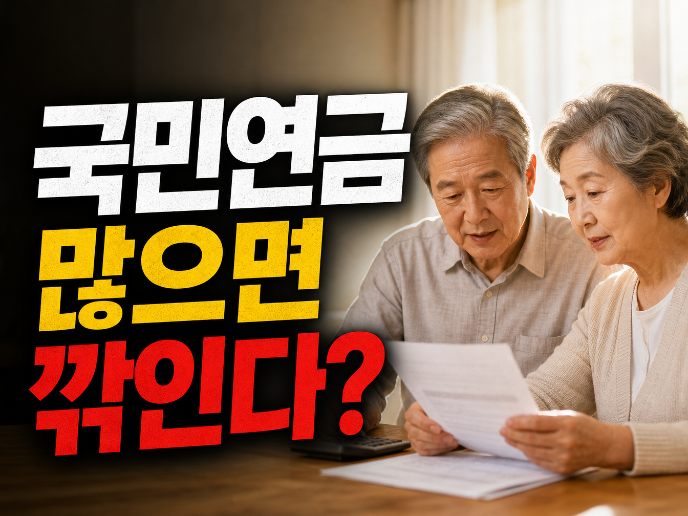 국민연금 받으면 기초연금 깎일까? 연계감액 기준선 2026