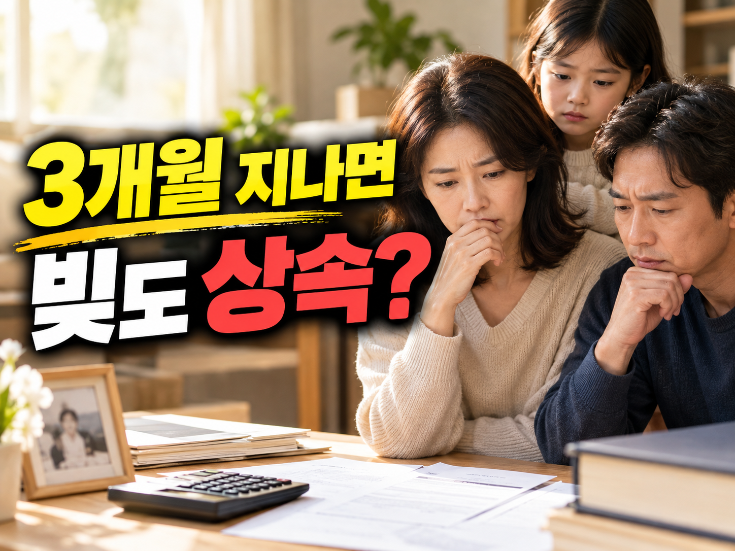부모님 빚 상속 3개월 기한 — 한정승인·상속포기 놓치면 생기
