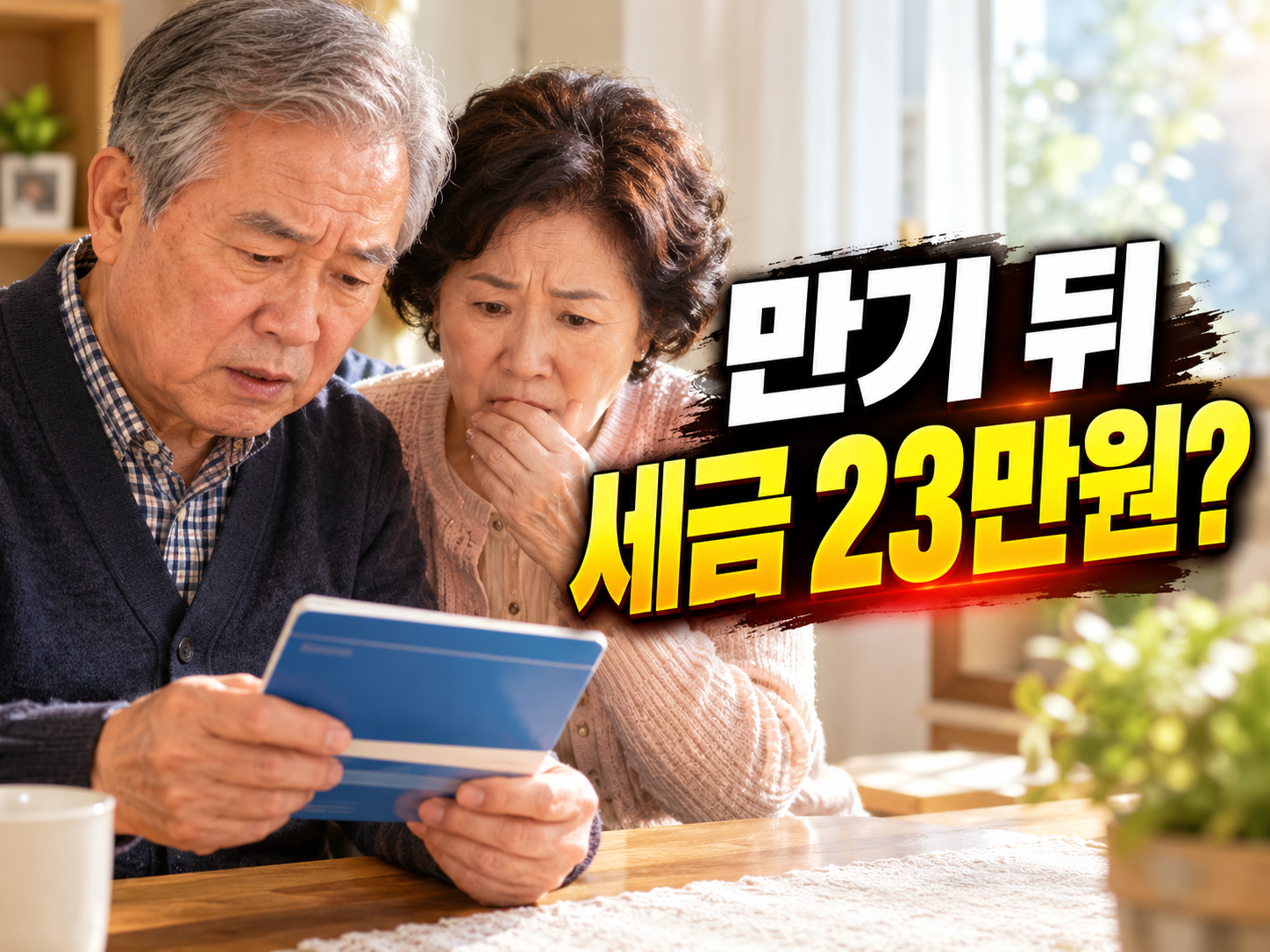 부모님 비과세 예금 만기 후 재가입이 막히면, 이자세금 얼마나