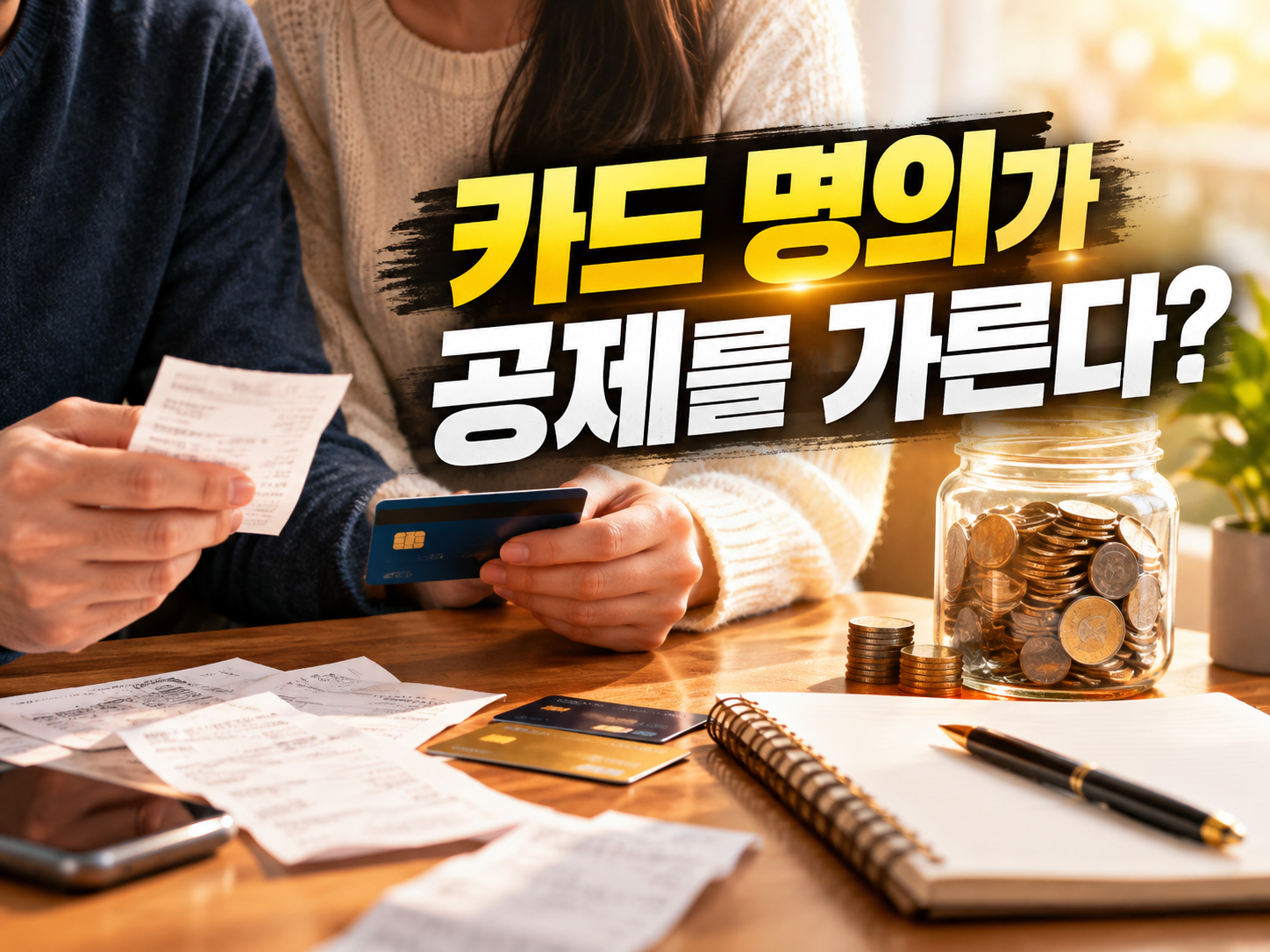 맞벌이 부부, 카드는 누구 걸로 긁어야 공제가 더 나올까
