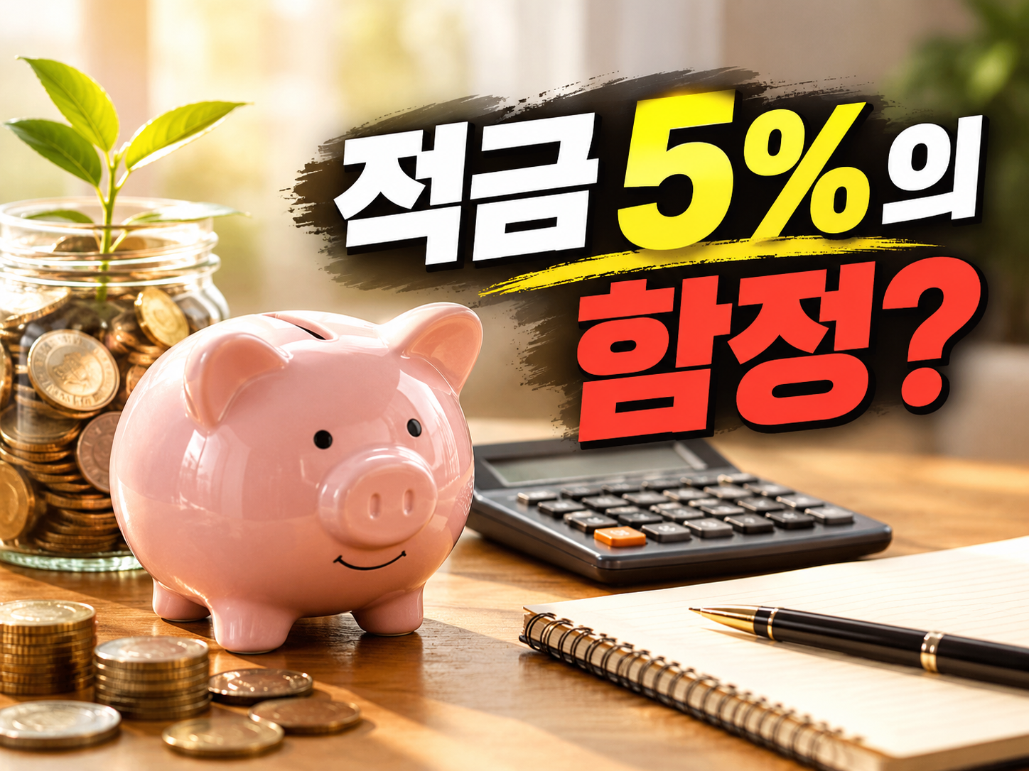 적금 연 5%, 월 50만원씩 1년 부으면 이자는 30만원이