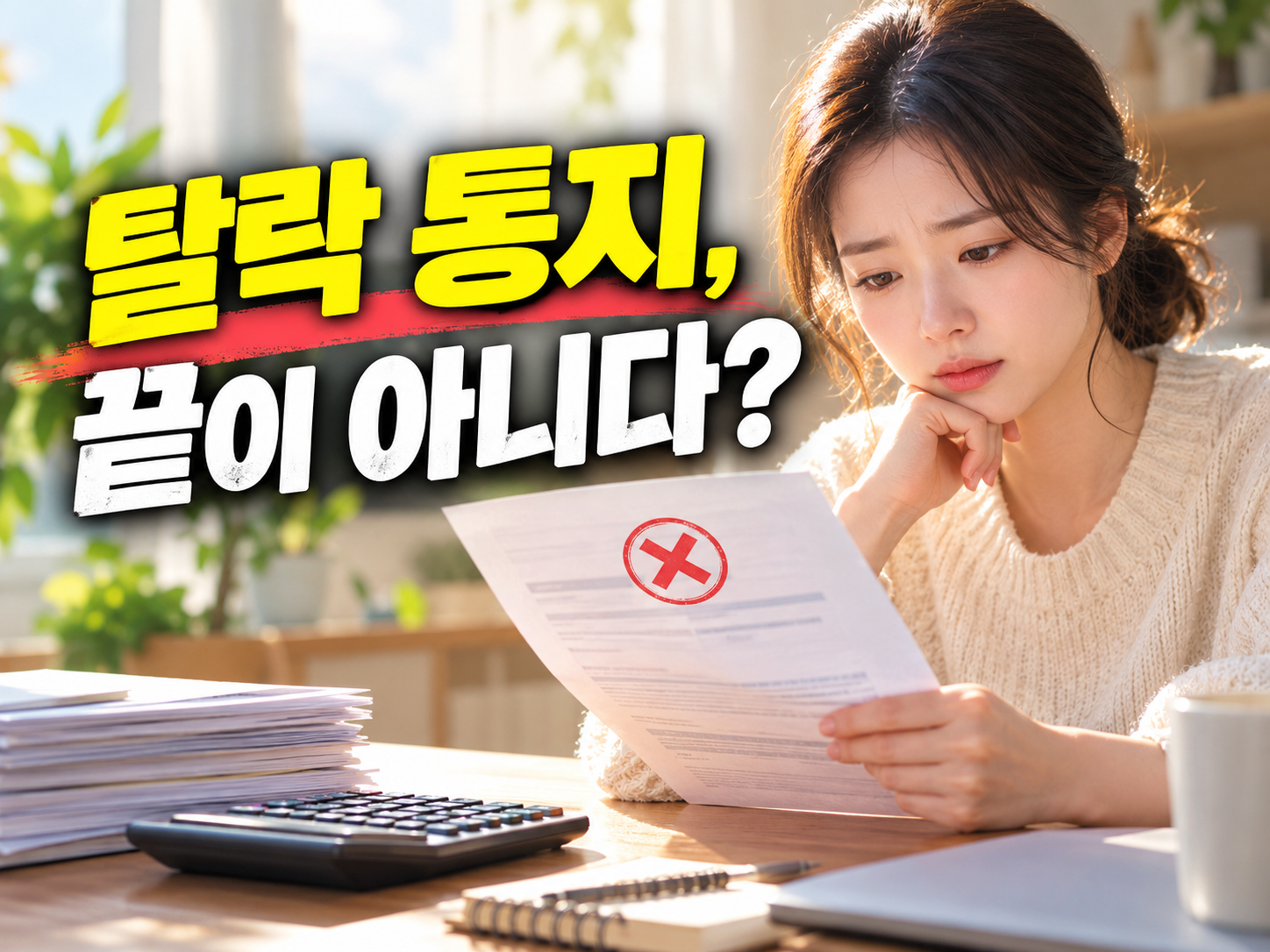 근로장려금 탈락 문자 받았다면? 90일 안에 할 일