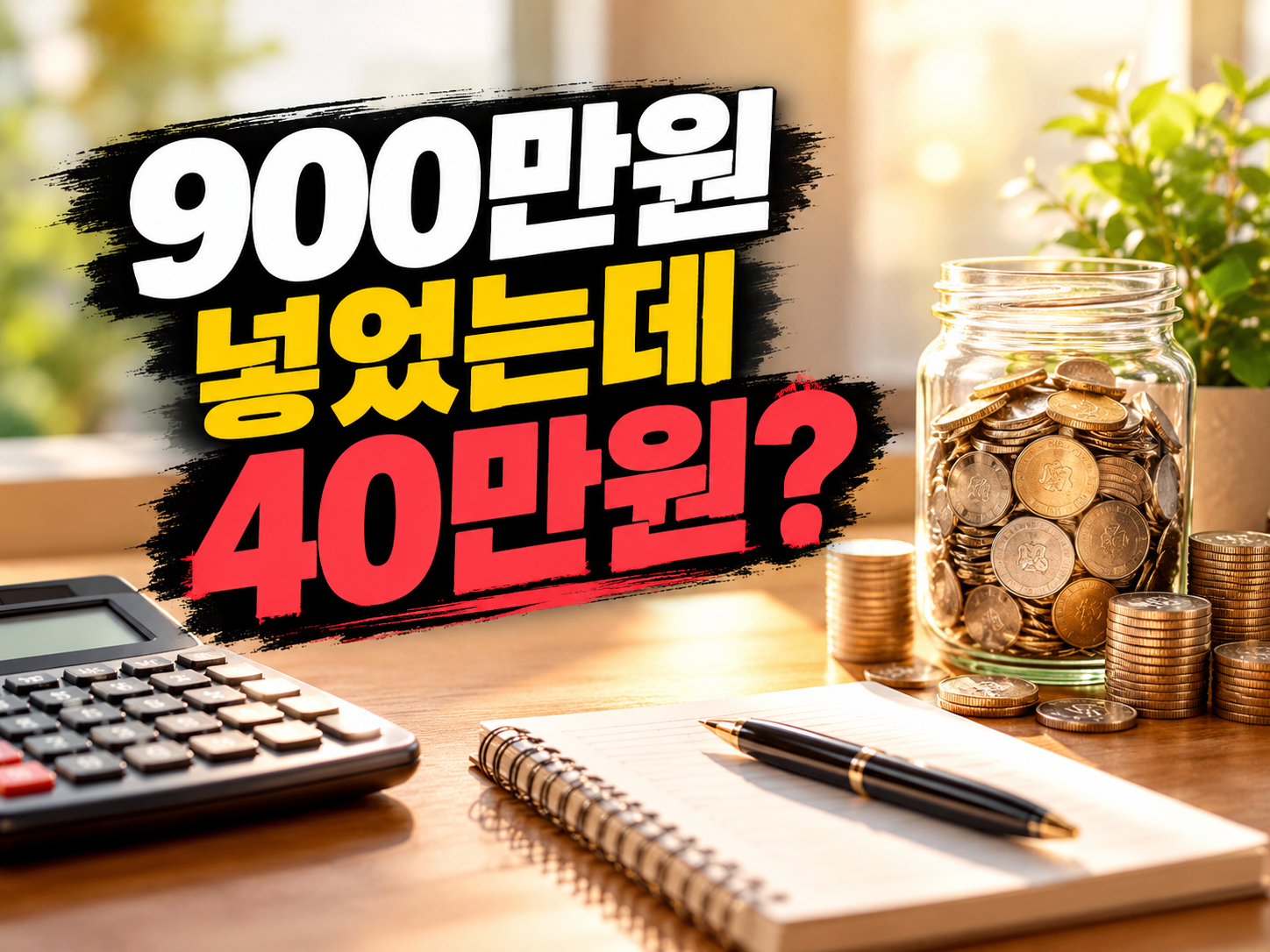 세금을 100만원도 안 냈다면 연금저축 900만원 넣어도 환급