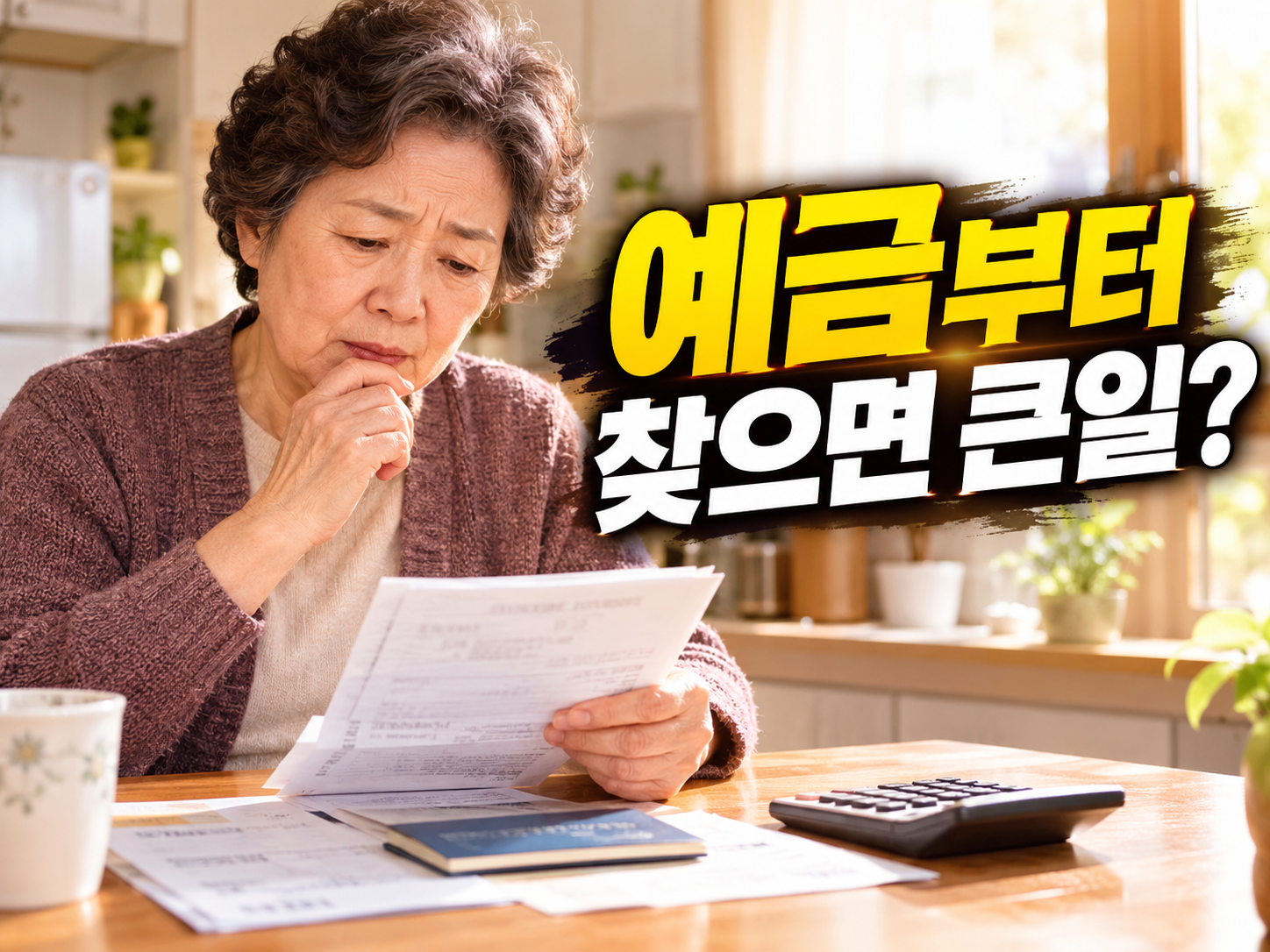 부모님 사망 후 3개월, 예금 찾기 전에 먼저 할 일