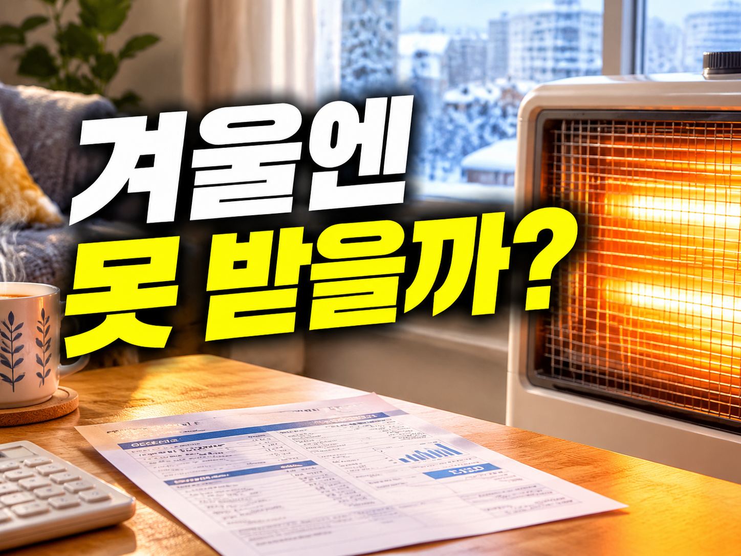 난방 쓰는 겨울에도 에너지캐시백 될까? 11·12월 검침분 직