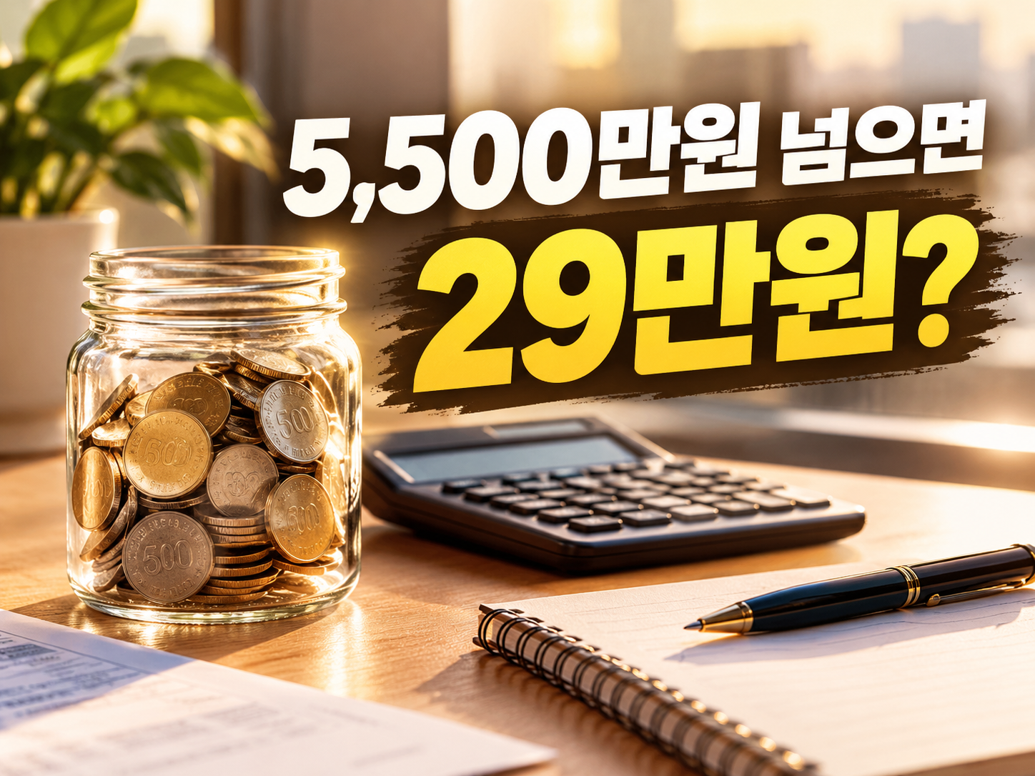 2026 연말정산, 총급여 5,500만원 넘으면 연금저축 환급