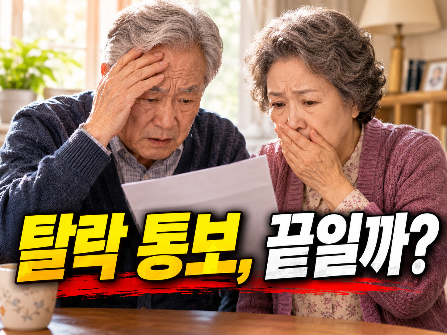기초연금 탈락 통보서 받았다면, 90일 안에 확인할 3가지